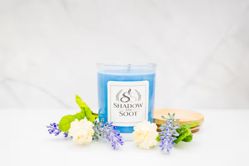Custom Blend Soy Candle Bamboo Lid 7 oz