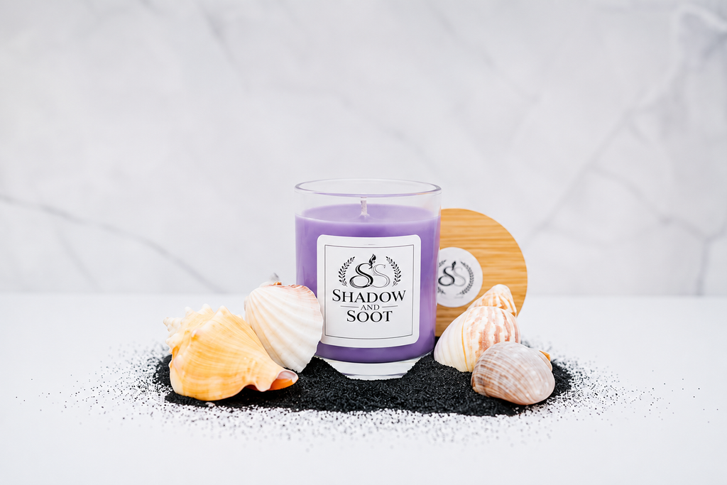 Custom Blend Soy Candle Bamboo Lid 14 oz