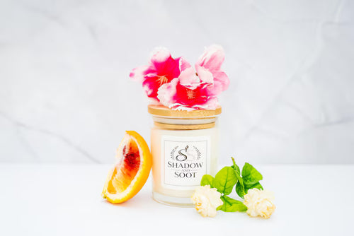 Custom Blend Soy Candle Bamboo Lid 7 oz